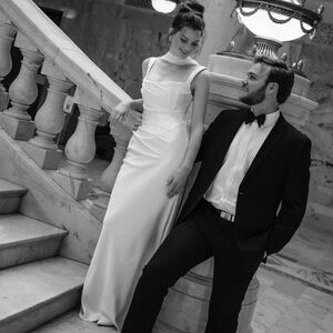 Elegant White Wedding Dress